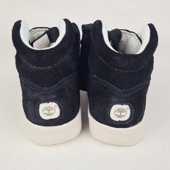 Timberland Field Classic Toddler Boots Outdoors Black Leather - Picture 7 of 9